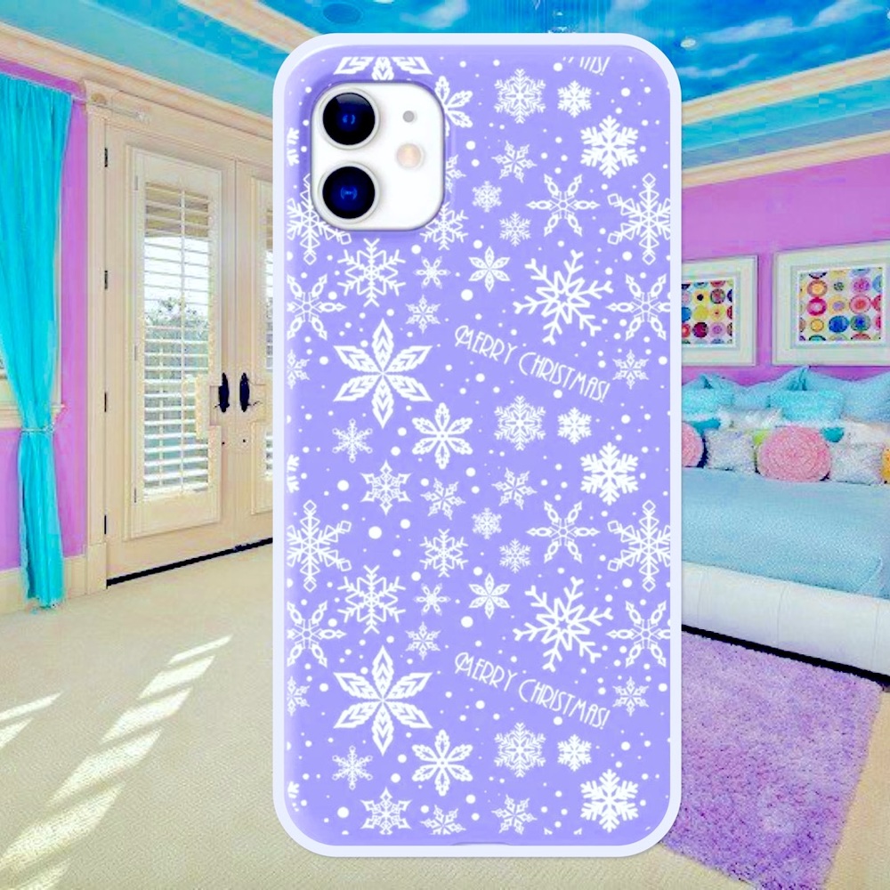 NEW Purple Christmas Snowflake Case ❄️💜❄️